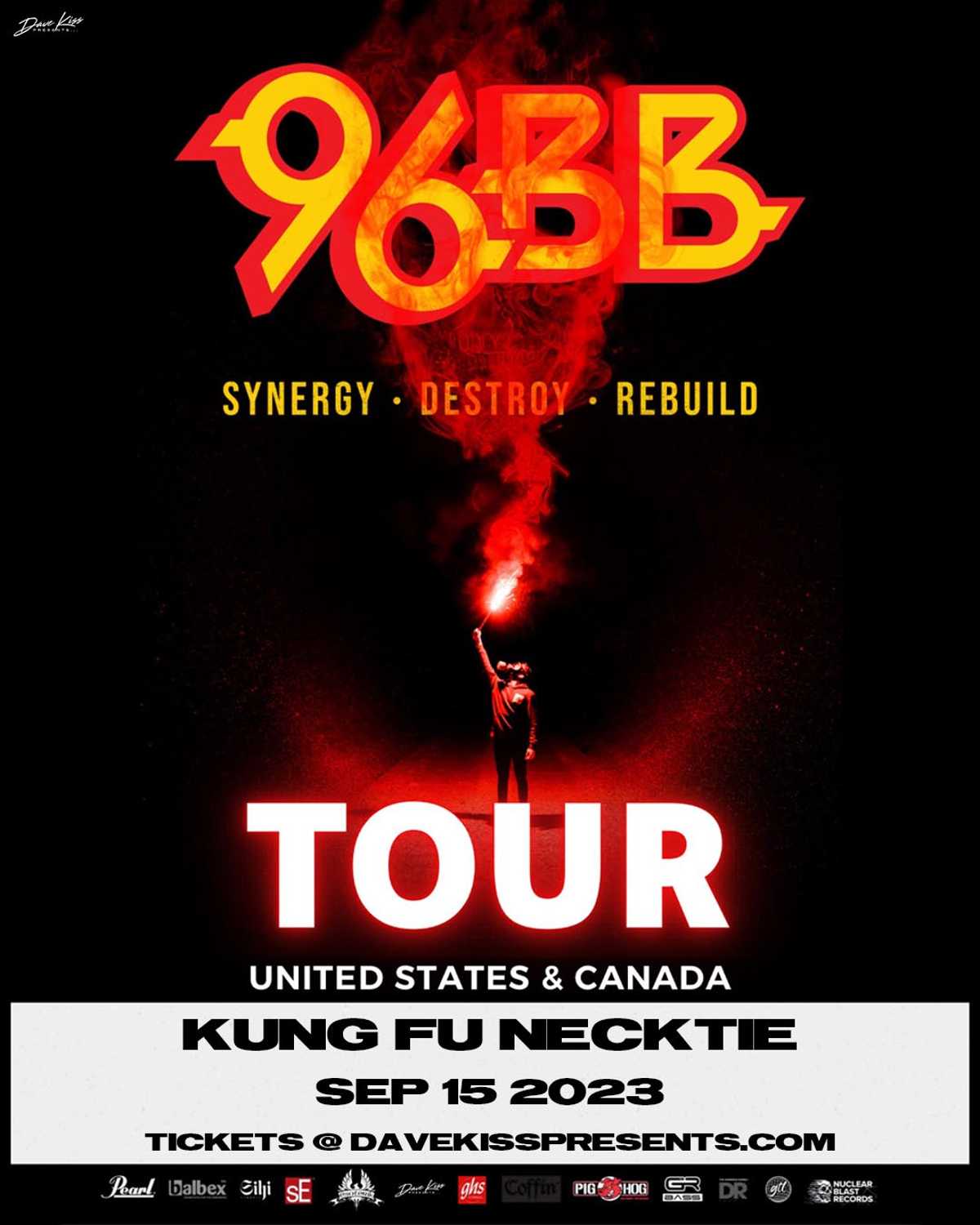 96 Bitter Beings Kung Fu Necktie