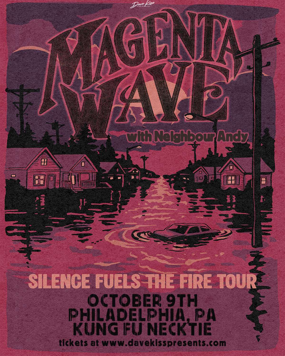 Magenta Wave ~ Neighbour Andy