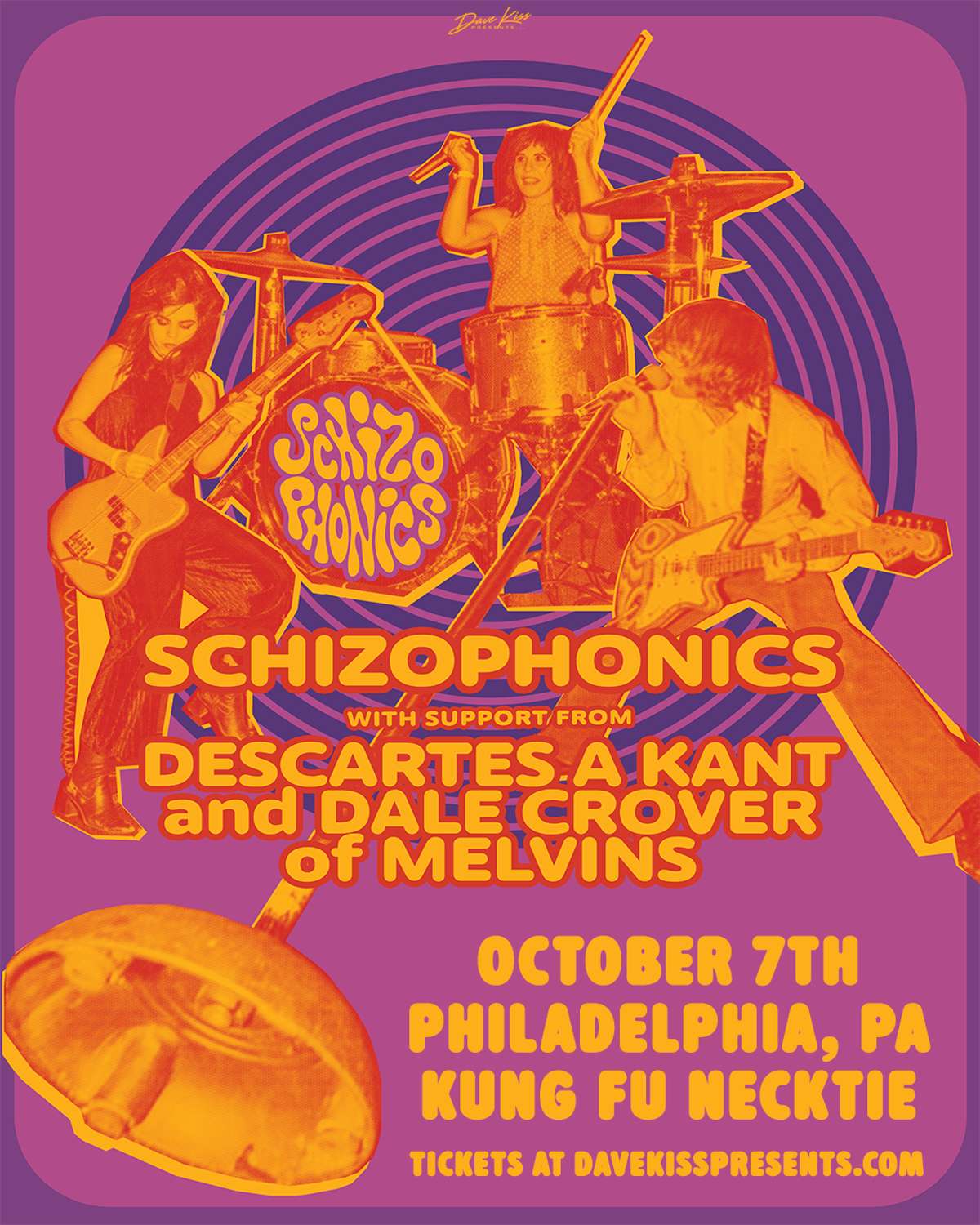 The Schizophonics ~ Descartes A Kant ~ Dale Crover of Melvins