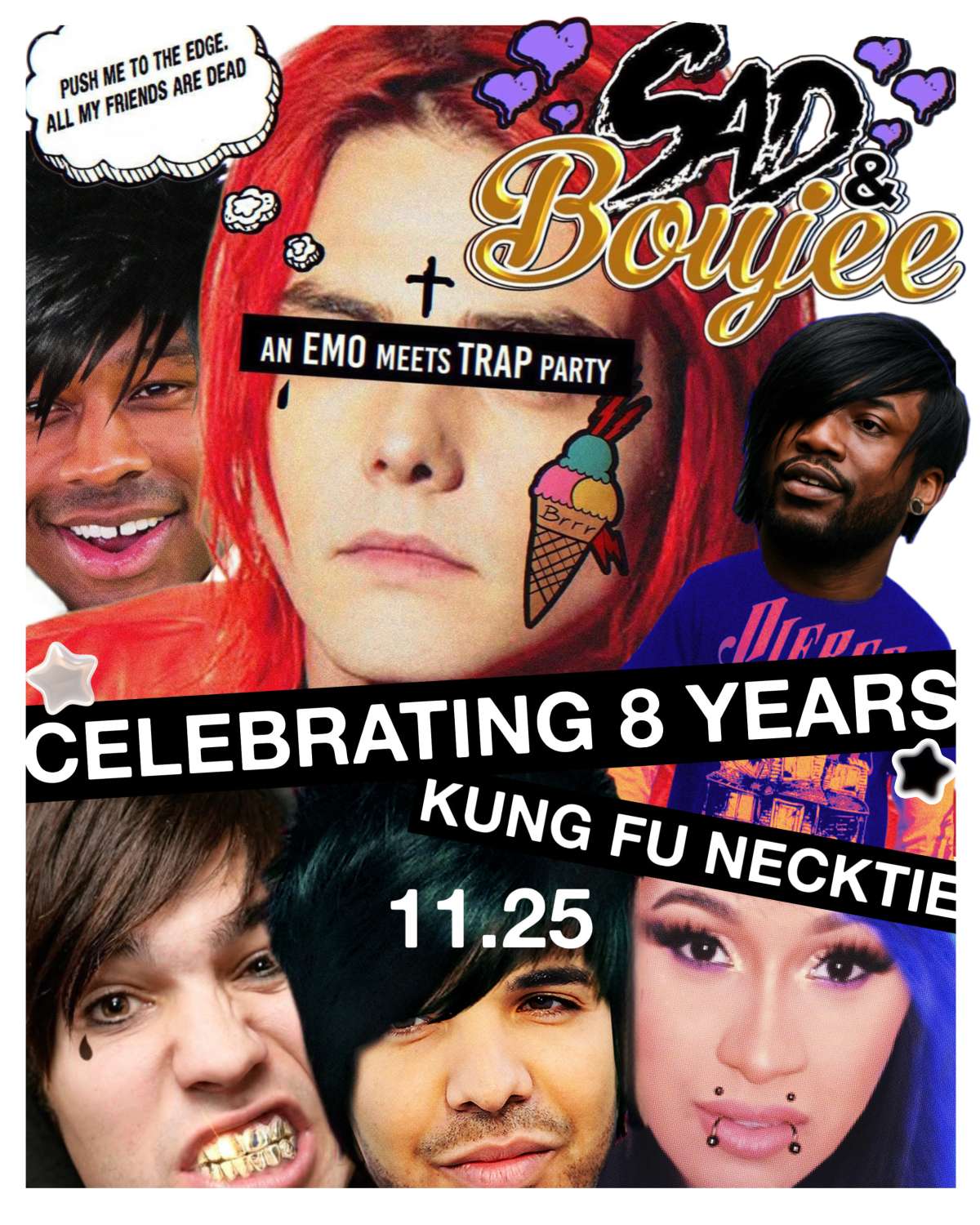 SAD AND BOUJEE (8th year anniversary party)